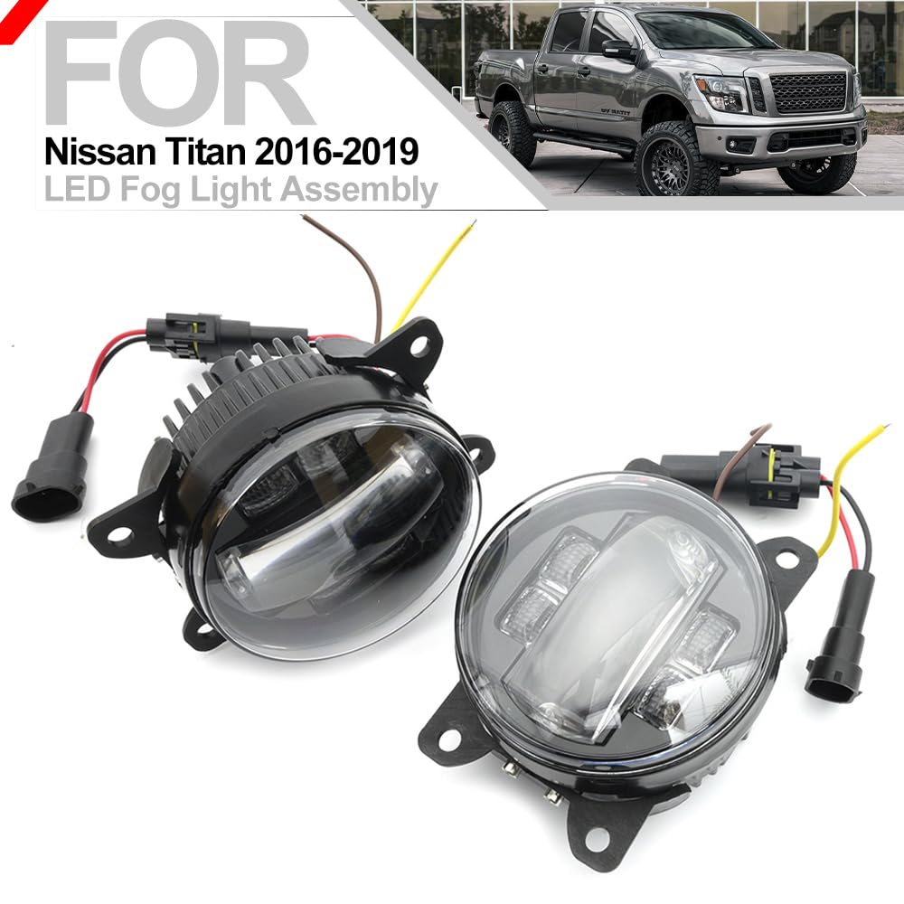 Amazon.com: Nsautolight Led Fog Light Assembly for Nissan Titan